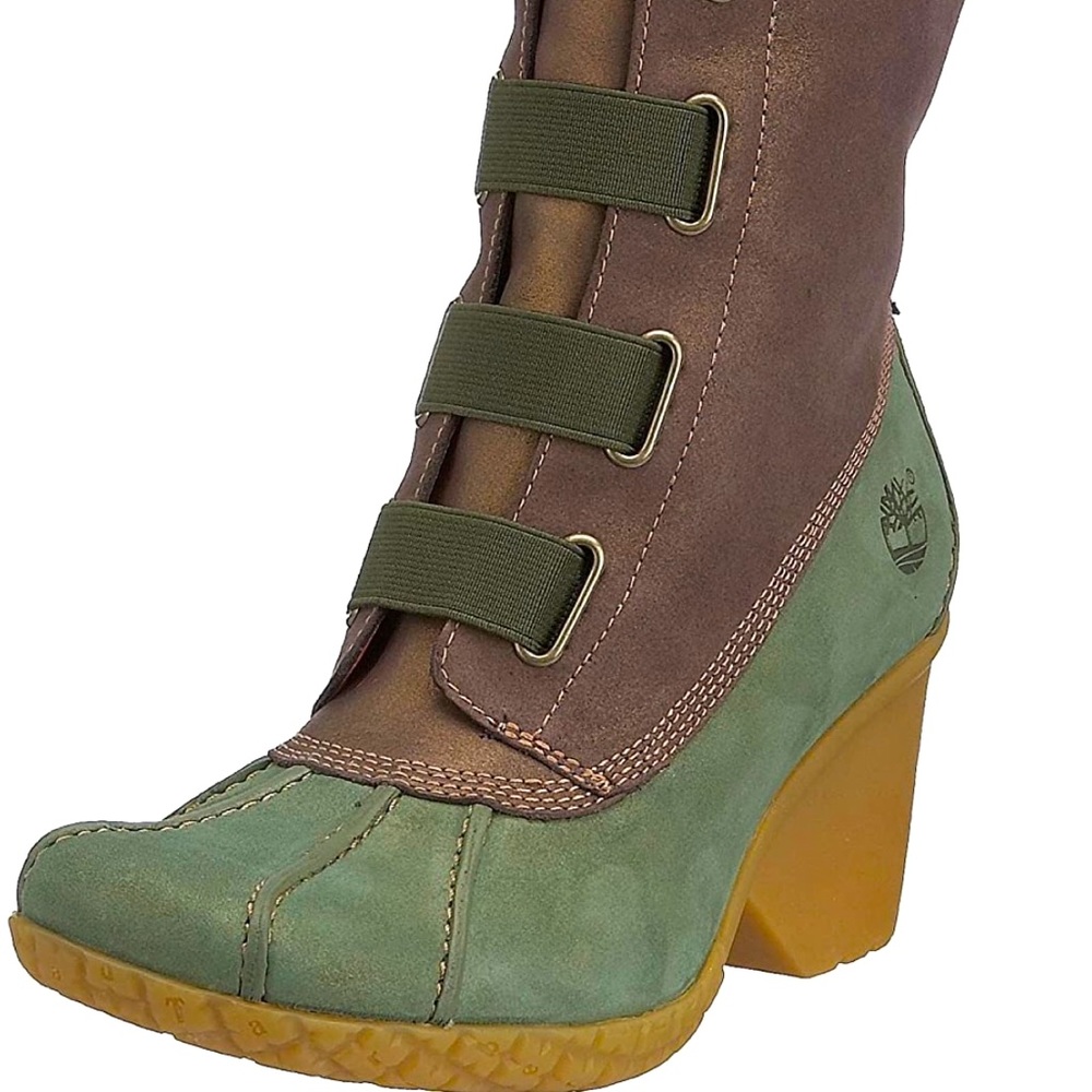Timberland Mallard Mid-Calf Side-Zip Boots - RARE